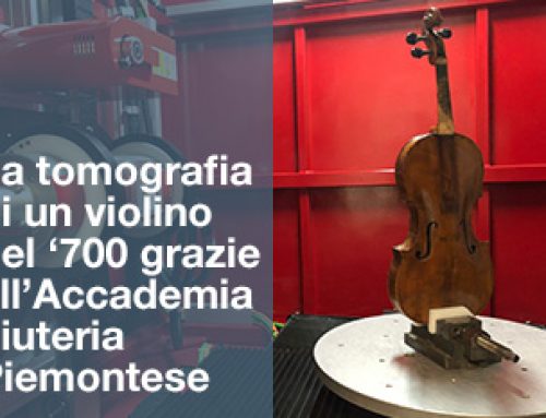 La tomografia di un violino del ‘700 grazie all’Accademia Liuteria Piemontese